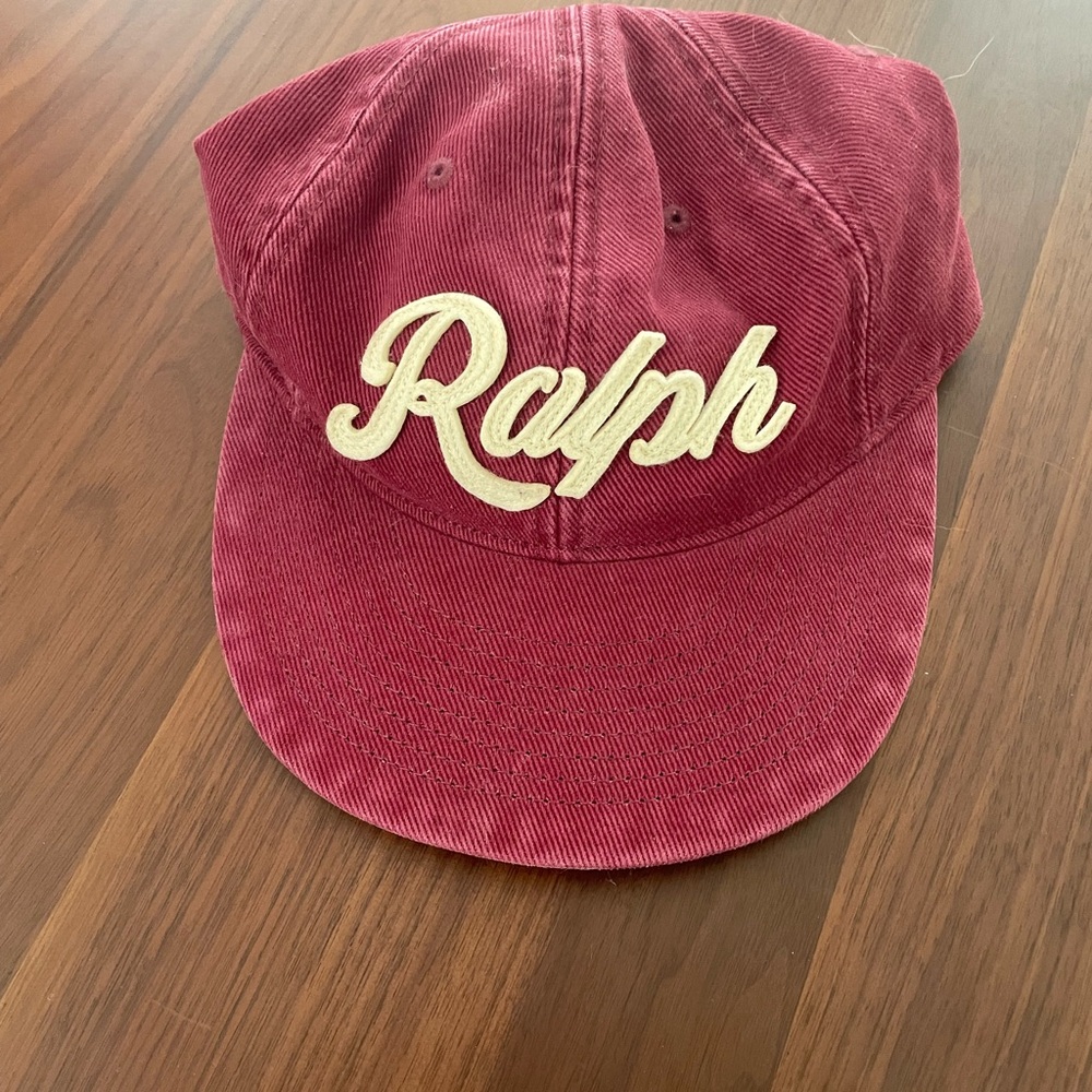 Ralph Lauren Polo Hat Red